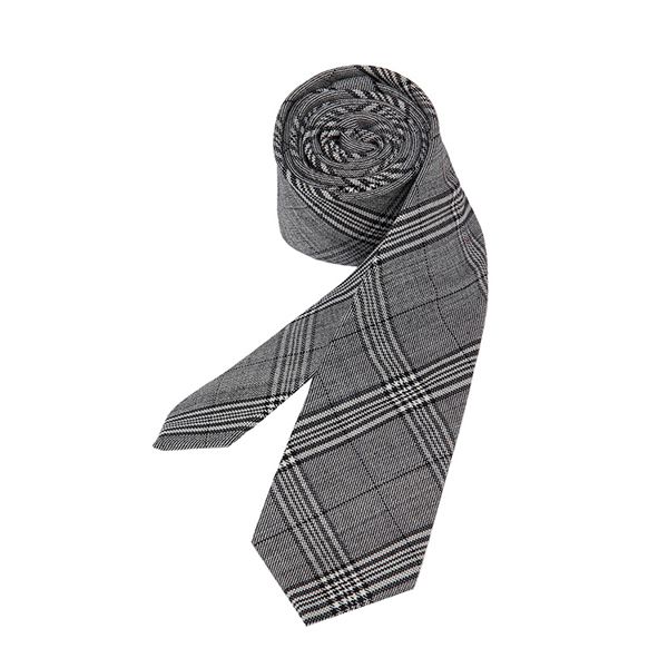 Dark Grey Wool Fabric Latest Design Men 3 Pc Set Necktie Bowtie Necktie Set for Men