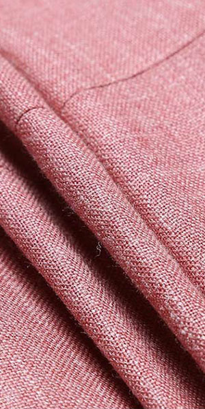 pink Wool blended Outdoor balzer