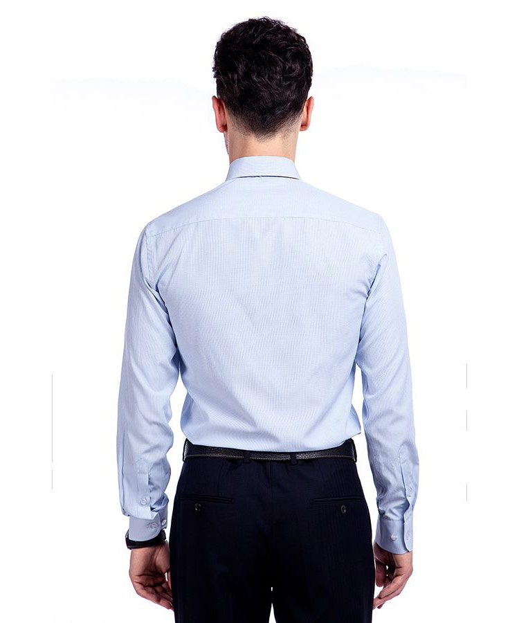 Blue Checks Men’s Formal Dress Shirt 