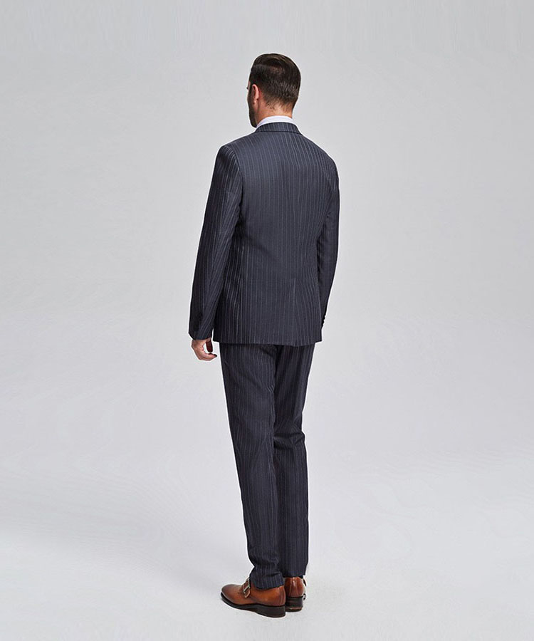 grey stripe Luxury suit for men 