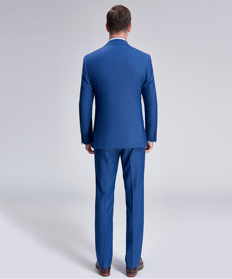 Pure blue romantic fit suit